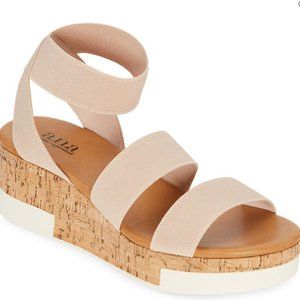 a.n.a Womens Eliza Wedge Sandals